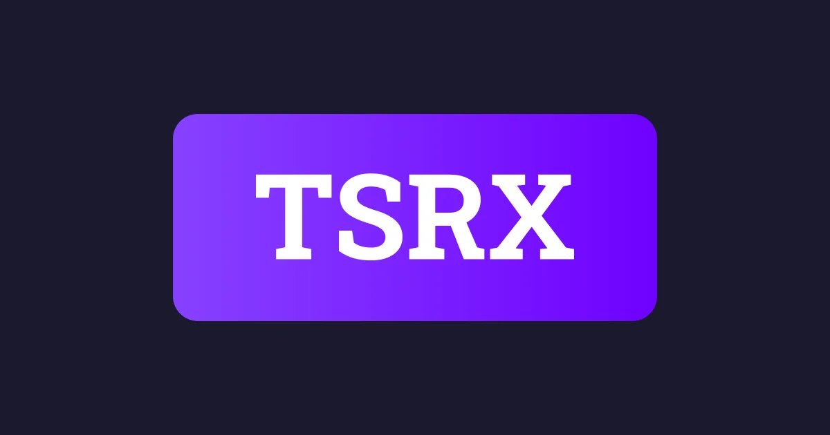 TSRX: JSX의 뒤를 잇는 TypeScript UI 언어 확장